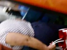 REPEGON DE VERGA A TETONA EN EL METRO