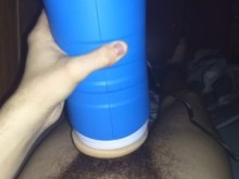 Flaco Corre Duro Usando Autoblow 2