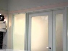 Jap perfecto golpeado duro en un clip de masaje