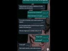 Chat hot con mi hermanastra pequeña no queria pero me la termino cogiendo doggy! Natasha Caseros