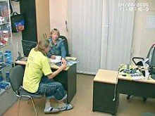 Chica de oficina espía