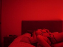 After office con mi compañera de trabajo - me cabalga y gime mucho