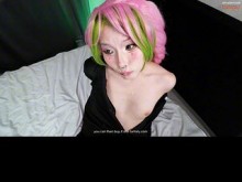 Shy Mitsuri Kanroji Cosplay - Follada dura y garganta profunda | tantaly