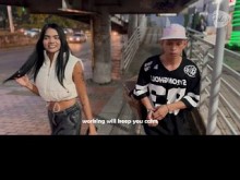 Vendedor de Empanadas de cero ventas a polvo caliente con su cliente que no tenía dinero en nochebuena, se corre mucho en su boca (PARTE 1)