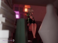 ¡La cámara capta a una chica masturbándose!