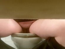 Espía wc coño cuñada