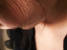 Video japonés downblouse pechos planos, voz sexy, cara más sexy