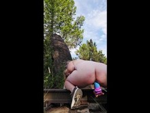¡Salí a caminar desnudo y traje juguetes!