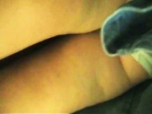 variedad upskirt (falsa) y un poco madura en una tienda agachada