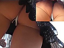 Panty pad upskirt (falso)