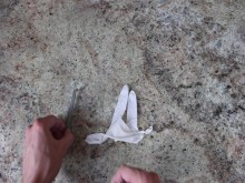 Me follé a 10 juguetes sexuales caseros (ositos de goma, latas de Pringles y más) DIY Pocket Pussy / Fleshlight