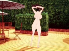 Resident Evil 8 Dama desnuda Dimitrescu Danza erótica pública