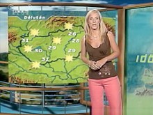 Señora del informe meteorológico 3
