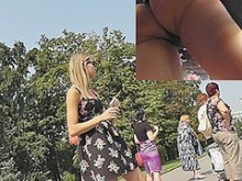 Enagua de verano real en una película reciente