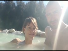 Cómo pasar un día en aguas termales en Toscana con @almasol y voyeurs (Bagni di Petriolo) Siena