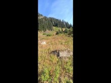 Me pillaron follando en la cima del mundo