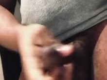 Gran Polla Negra Gruesa Aceitada Se Corre En Solitario - Daddy Dame